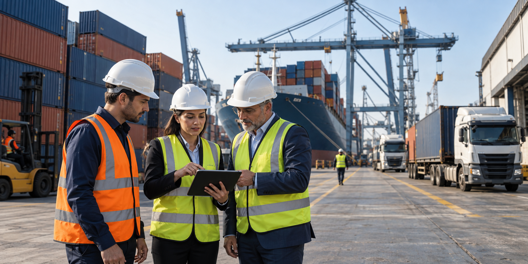 Đội ngũ điều phối dịch vụ vận chuyển container