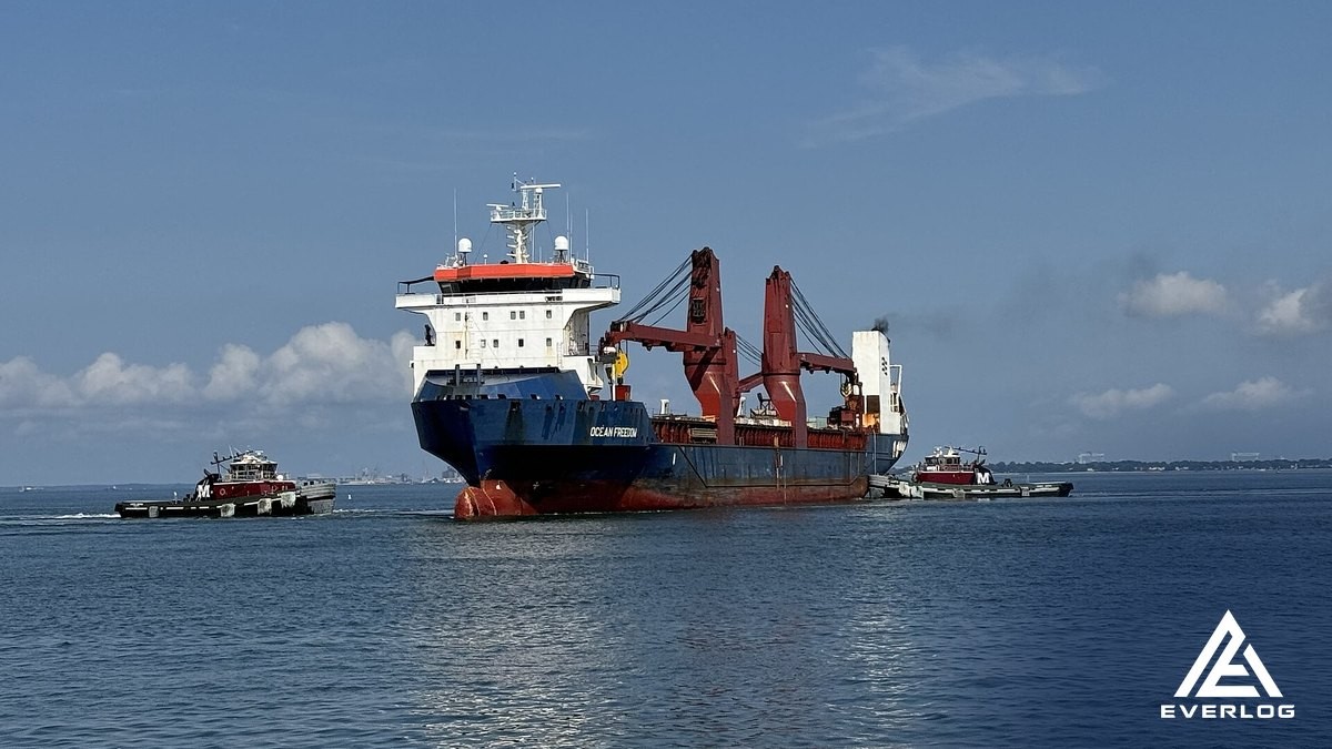 Tàu hàng trên tuyến vận tải biển – Mua hàng theo DPU về Việt Nam