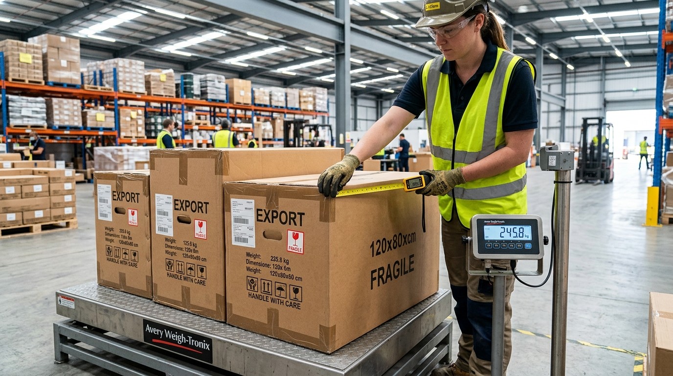Cách tính trọng lượng quy đổi thể tích chargeable weight gửi hàng đi Mỹ