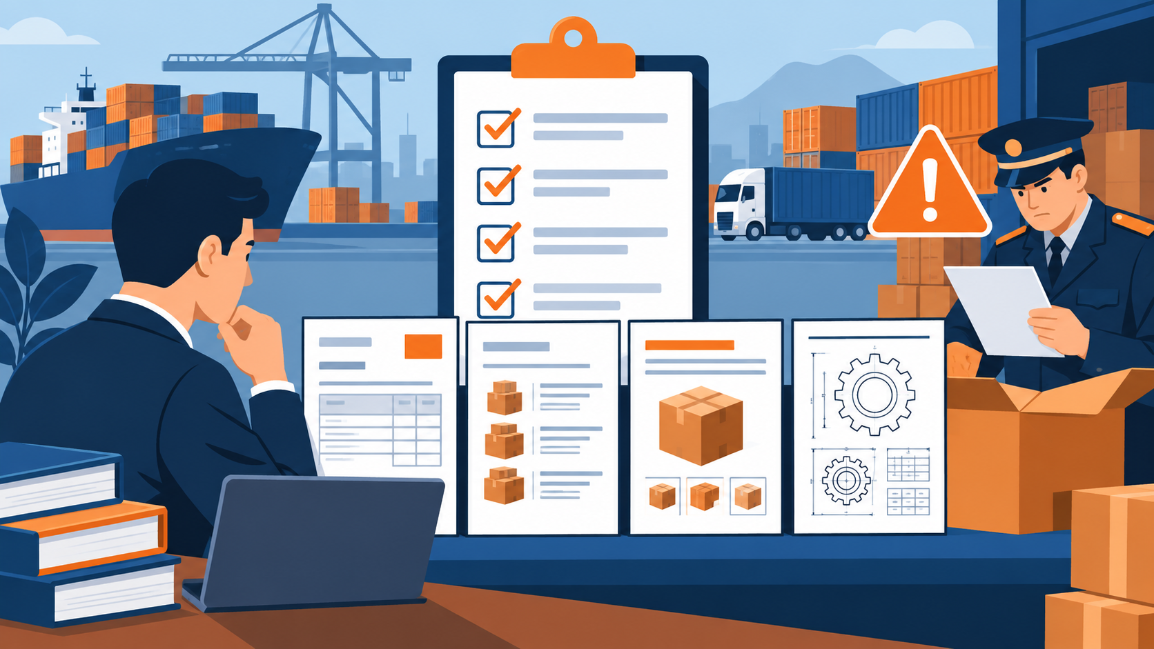 Minh họa checklist hồ sơ và rủi ro tuân thủ khi áp mã HS